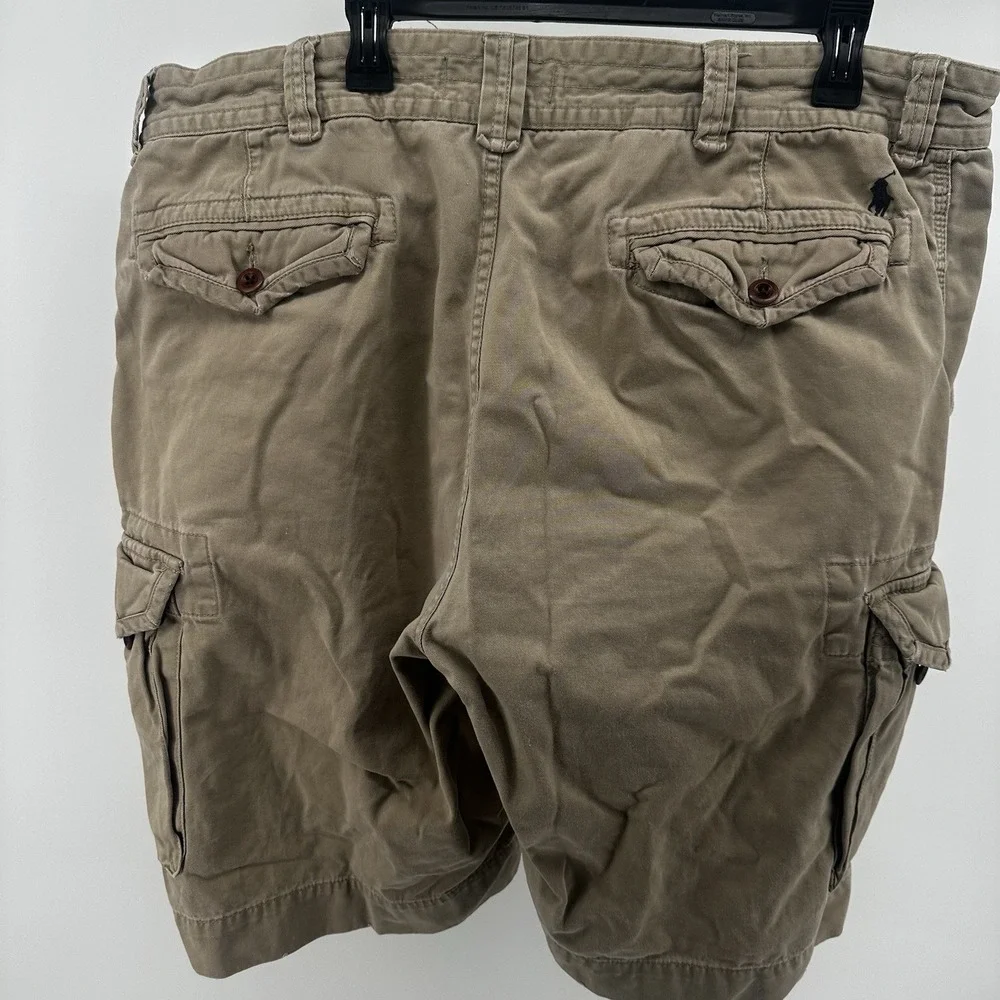Vintage Polo Ralph Lauren Paratrooper Cargo Shorts Men's 42 T Military Big Tall